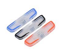 Alomejor Amortiguador de Raqueta de Tenis de 3 Piezas, Amortiguadores de Silicona Suave para Reducir la Vibración con Fácil Instalación, para Jugadores de Tenis, Hombres y Mujeres