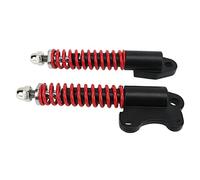 Alomejor Amortiguadores de Scooter Eléctricos, Amortiguador de Suspensión de Horquilla Delantera de Acero Inoxidable, Amortiguador de Muelle Líquido para Scooter de 8 10 Pulgadas
