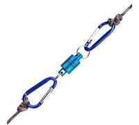 Alomejor Angel Release Red Magnética Soporte de liberación con hebilla colgante de aleación de aluminio para pesca (azul)