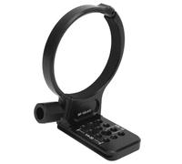 Alomejor Anillo de Montaje para Trípode, Base de Soporte, Aleación de Aluminio Liviana, Collar de Lente, Soporte, con Placa de Caja de Almacenamiento de Flecha para Arca-Port, Rótulas de Bola de