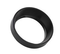 Alomejor Anillo Dosificador de café de Aluminio Resistente de 58 Mm, Eficiente para Dosificación de Precisión, Ligero y Portátil para Entusiastas de las Máquinas de café (BLACK)