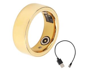 Alomejor Anillo Inteligente para Mujer, Rastreador de Actividad Física para Controlar la Temperatura Corporal del Sueño, Contador de Pasos, Regalo para (No 20)