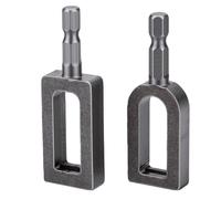 Alomejor Anudador de Alambre de 2 Piezas, Herramienta de Torsión de Alambre de Taladro Eléctrico de Vástago Hexagonal de 1/4 de Pulgada, para Cerca, Cableado Agrícola, Herramienta de