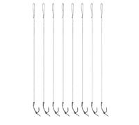 Alomejor Anzuelos de Aleación de Cobre Antioxidantes, Aparejo de Pesca de Carpa con Púas, Juego de Anzuelos de Pesca de Larga Duración para Pescadores, 8 X (12# (8 Piezas))