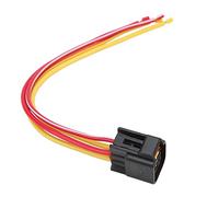 Alomejor Arnés de Cableado de Solenoide de relé de Arranque, Conector ABS, Reemplazo de Coleta para GSXR600 GSXR750 2006 2009, Arnés de Reparación de Empalme para Enchufe de relé de Arranque de