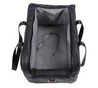 Alomejor Asiento de Coche para Perros con Consola Central Multifuncional, Asiento de Coche para Mascotas de Tela Suave para Perros Pequeños, Adecuado para Desplazamientos Diarios, PVC, Fibra de