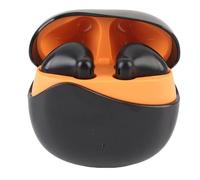 Alomejor Auriculares 3 en 1 con Traductor de Idiomas AI con Traducción en Tiempo Real para Conversaciones Informales y Aprendizaje Negro Amarillo 2 Unidades