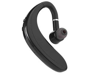 Alomejor Auriculares Bluetooth con Gancho para la Oreja, Estéreo Inalámbrico Verdadero para Negocios, Oficina, Deportes, Conducción, Rotación de 180°, Negro