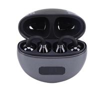 Alomejor Auriculares Bluetooth Inalámbricos HiFi con Control Táctil y Micrófonos con Cancelación de Ruido para Ciclismo y Deportes, 2 Unidades, Ajuste Cómodo (Black)