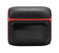 Alomejor Auriculares con Pantalla Táctil LCD a Color, Auriculares Ergonómicos con Sonido Estéreo con Cancelación de Ruido para Viajes y Uso Diario (Amarillo Negro)