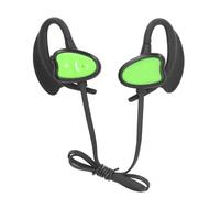 Alomejor Auriculares de Natación Resistentes Al Agua con Reducción de Ruido para Bucear y Correr, Auriculares Subacuáticos Bluetooth para Adultos IPX8, Memoria de 32 GB (Green)