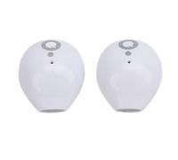 Alomejor Auriculares de Traducción AI, Dispositivo Traductor en Tiempo Real de 144 Idiomas con Pantalla Digital y Conectividad Bluetooth, para Viajeros Globales y Profesionales de Negocios (White)