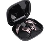 Alomejor Auriculares de Traducción, Auriculares Inalámbricos de Traducción AI, Compatibles con 164 Idiomas para Viajes y Comunicación Empresarial (Black)