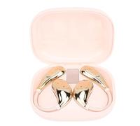 Alomejor Auriculares de Traducción, Auriculares Inalámbricos de Traducción AI, Compatibles con 164 Idiomas para Viajes y Comunicación Empresarial (Beige)