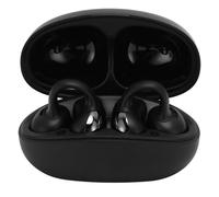 Alomejor Auriculares Inalámbricos con Clip para la Oreja Ergonómicos Bluetooth 6.0 Reducción de Ruido para Deportes Amantes de la Música PC ABS 2 Unidades (Black)
