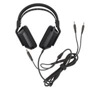 Alomejor Auriculares para Juegos, con Almohadillas de Espuma Viscoelástica Suave y Micrófono Giratorio para PC, Computadora Portátil, Consola de Juegos y Dispositivo Móvil (Black)