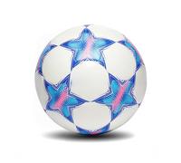 Alomejor Balón de Fútbol Reflectante de PU con Bomba, Fútbol de Entrenamiento Deportivo Brillante, Adecuado para Juegos Nocturnos, Material de Primera Calidad (Alomejorqdz0g5bktx-230606MQ01-7)