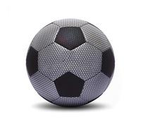 Alomejor Balón de Fútbol Reflectante de PU para Juegos Nocturnos, Fútbol de Entrenamiento Duradero con Bomba, Mejora el Rendimiento del Juego de los Jugadores (Alomejorrozbncvgsy-230606MQ01-2)