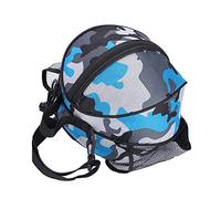 Alomejor Baloncesto Bolsa de fútbol Balón de fútbol Voleibol Softbol Sports Carrier Holder con un Solo diseño de Correa para el Hombro(Blue)