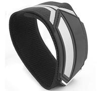 Alomejor Bandas Reflectantes, Equipo de Seguridad de Poliéster, Correa Ajustable para Tobillo y Pierna para Montar de Noche, Correr, Andar en Bicicleta y Caminar (Modelo destacado (único))