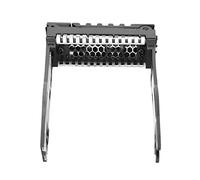 Alomejor Bandeja HDD Duradera de 2,5 Pulgadas SAS Carrier para RH1288 RH2288 RH2285H V2 V3 V4 V5 Material ABS de Rendimiento Estable 1 Unidad