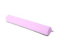 Alomejor Barra de Equilibrio Plegable, Entrenador de Gimnasia EPE de Alta Densidad con Base Antideslizante para Entrenamiento en Interiores para Niños (Pink)