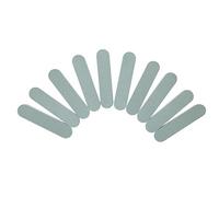 Alomejor Barra de Paño para Pulir Joyas de Plata, 10 Uds., para Pulir Cristales de Piedras Preciosas, 3,5 Pulgadas de Longitud, para Limpieza de Joyas