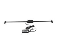 Alomejor Báscula Lineal de Lectura Digital con Pantalla de Alta Precisión para Tornos y Fresadoras, Acero Inoxidable y Aleación de Aluminio, 1 Pieza (0-500 mm)