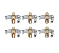 Alomejor Bebedero Automático con Tetina, de Riego Eficiente para Conejos, Suministros 10 Unidades para Conejos, Roedores, Ratas, Cobayas, Cobre+plástico+Acero Inoxidable