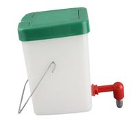 Alomejor Bebedero con Tetina para Pollo Colgante a Prueba de Fugas, Dispensador de Bebidas para Granja Avícola con Tetinas (600ml)