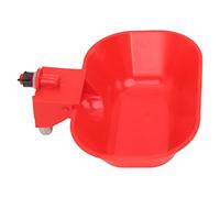 Alomejor Bebederos Automáticos para Aves de Corral, de Alta Capacidad, para Pollo, Pato, Rosca Macho G1/8, Material ABS para Gato, Perro, Pollo, Pato, 6 Unidades