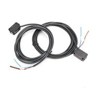 Alomejor BERM Fotoeléctrica de Infrarrojos con Alcance de Detección de 15m para Dispositivos de Automatización y Robótica, Salida PNP, Cable de Ideal para Garajes y Líneas de Montaje