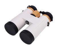 Alomejor Binoculares Profesionales HD 10x42 con Prismas y Lentes Múltiples para el Senderismo de Viaje de Observación de Aves, Experiencia Visual Potente para Actividades Al Aire, Blanco