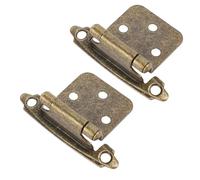 Alomejor Bisagra de Gabinete para RV Bisagra de Gabinete de Cierre Automático de Acero 1,2 Pulgadas de Superposición para Puertas de de Cocina de Baño de Barco RV Fácil de Instalar Resistente a la