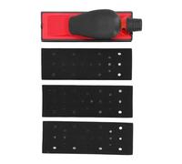 Alomejor - Bloque de pulido de lijado de extracción de polvo ajustable para pulido automotriz, herramienta multifuncional para talleres de fabricación de metales de eliminación