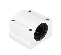 Alomejor Bloque Deslizante de Rodamiento de Bolas de Movimiento Lineal SC20UU 20 Mm Lubricado con Aceite de Baja Fricción para Dispositivo de Transmisión de Alta Velocidad