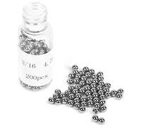 Alomejor Bola De Rodamiento De Bicicleta Reemplazo Durable De Acero Inoxidable 304 Para Bicicletas Tamaño De 3/16 Pulgada - 200 Piezas
