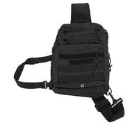 Alomejor Bolsa Bandolera para Acampar, Tela Oxford, Diseño Transpirable, Múltiples Bolsillos Internos con Oxford 600D para Transporte Diario