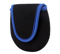 Alomejor Bolsa de Almacenamiento Anticollision Anticollision de la Cubierta del Carrete Mosca Neopreno para el Carrete Pesca con Mosca