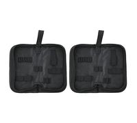 Alomejor Bolsa de Almacenamiento Multifuncional para Herramientas de Reparación de Relojes, Bolsa Resistente con Cremallera para Herramientas de Reparación, Adecuada para Trabajadores de de Relojes,