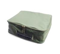 Alomejor Bolsa de Carrete de Pesca Ajustable a Prueba de Agua Estuche de Almacenamiento Duradero para Entusiastas de la Pesca Bolsa de Equipo Portátil de Poliéster Liviano para Todos los Niveles