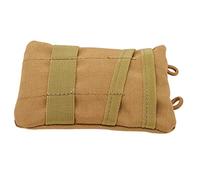 Alomejor Bolsa de Cintura Impermeable Portátil para Pesca y Viaje, Billetera de Bolsa Molle con Bolsillo con Cremallera, de Tarjeta de Nylon para Acampar Caminatas (Color del Suelo)