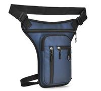 Alomejor Bolsa de Cintura para Hombres, Duradera, Impermeable, Ajustable, para Viajes, Uso Diario, Tela de PU, 12,2x7,09 Pulgadas (1PC)
