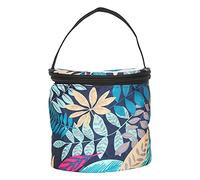 Alomejor Bolsa de Cubo de Tela Oxford Resistente Al Desgaste, Almacenamiento de Agujas de Bolas de Hilo para Entusiastas de Herramientas de Costura y Artesanos (Barril pequeño)