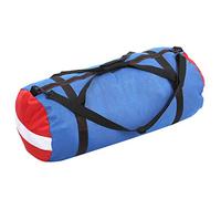 Alomejor Bolsa de Lona de Malla de Buceo 100L PVC Oxford Bolsa Grande de Lona de Malla de Buceo Bolsa de Hombro para Buzos Buceo Flipper Bolso de Almacenamiento de Ropa mojada(Azul)