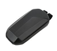 Alomejor Bolsa de Manillar de Scooter de Cáscara Dura de 4L, Bolsa de Almacenamiento de Cuero Sintético Impermeable con Bolsillo Interior de Malla, para Scooters Eléctricos Bicicletas de