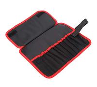 Alomejor Bolsa de Pesca Al Aire Almacenamiento de Tela Portátil Tela Plomo Cubierta Protectora Pescado para (Rojo)