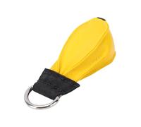 Alomejor Bolsa de Peso para Tiro Al Aire, Bolsa de Lanzamiento de Cuerda de Escalada Duradera para Escalada en Roca, Espeleología para Exploradores/entusiastas del Aire, Amarillo Limón, (Amarillo