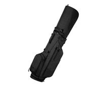 Alomejor Bolsa de Soporte para Palos, Bolsa de Portátil, Liviana de Nailon con Múltiples Ranuras para Palos y Correas Dobles para los Hombros, para Hombres y Mujeres en la Práctica del (Black)