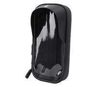 Alomejor - Bolsa de soporte para teléfono de bicicleta con pantalla táctil con doble diseño resistente al agua para ciclistas de carretera (Black)